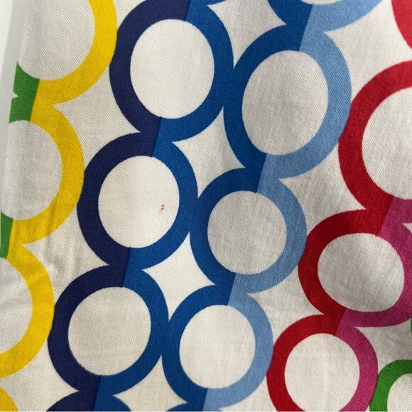 Krazy Larry Pull-On Rainbow Circle Golf Performance Active Shorts Size 6 - Picture 6 of 11